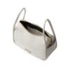 Lederhandtasche in White 18cm - Image 4