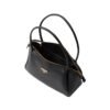 Mittelgroße Lederschultertasche in Black 16cm - Image 4