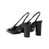 Leder Slingback-Pumps Black 8.5cm - Image 4