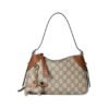 GG Emblem Schultertasche DarkBrown 24.5cm - Image 4
