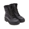 Blacke Bikerboots aus Leder 3cm - Image 4