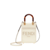 Mini Tasche aus Whiteem Leder 18 cm