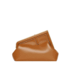 Tasche aus Brownem Leder 20 cm