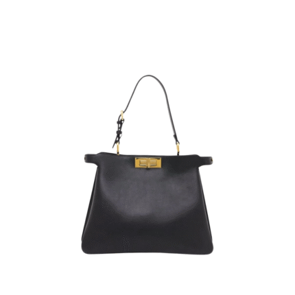 Blacke Ledertasche 25.5cm