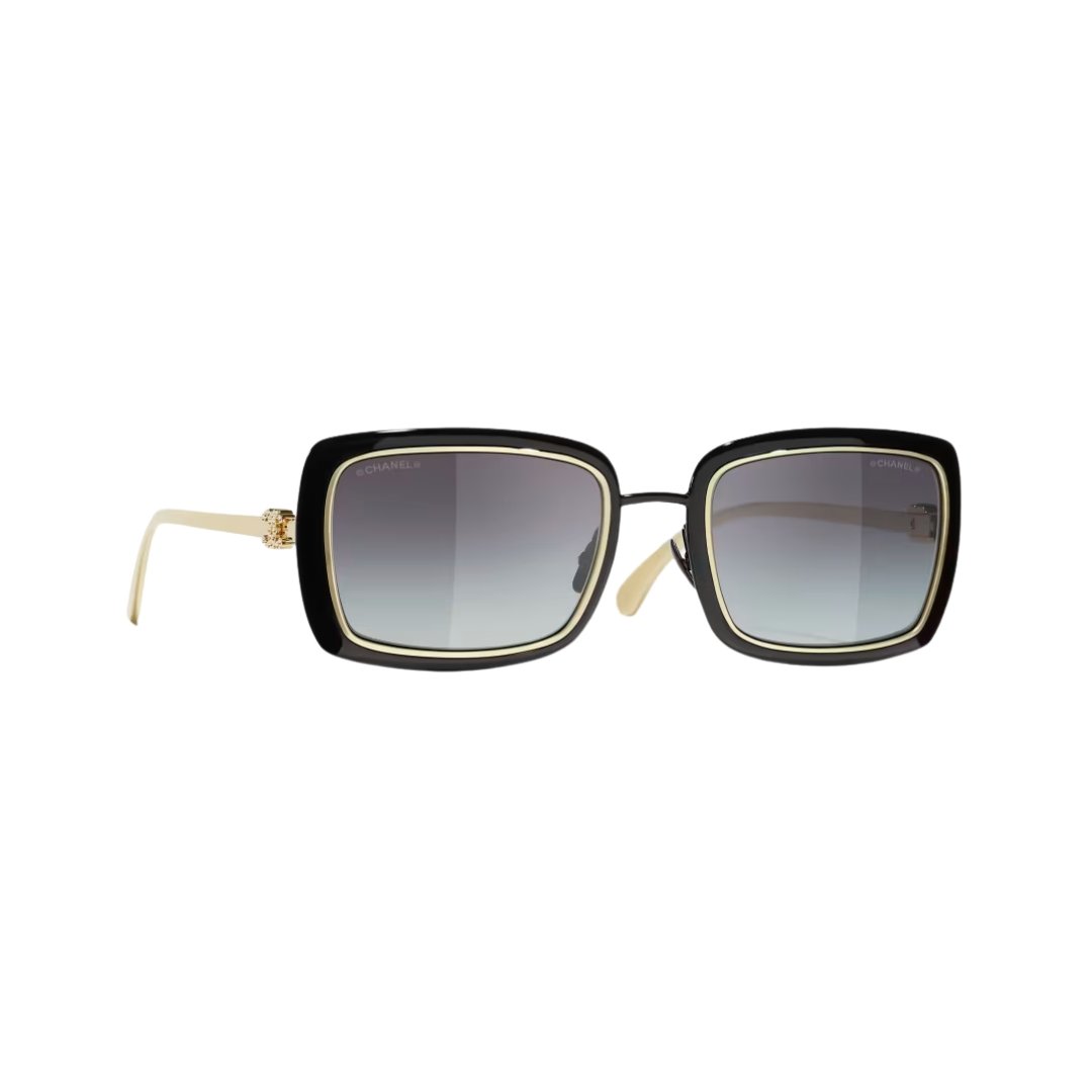 1 Rectangular Black/Gold - Image 1