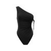 One-Shoulder Black
