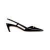 Slingbacks LackBlack 5 cm