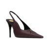 Slingback BurgundyerRed 9 cm - Image 2