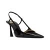 Slingback Black 7.5 cm - Image 2