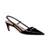 Slingbacks LackBlack 5 cm - Image 2