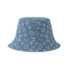 Denim Bucket Hat Blue - Image 3