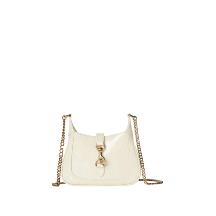 Lackleder mit einer glänzenden Mini-Tasche 19.5cm