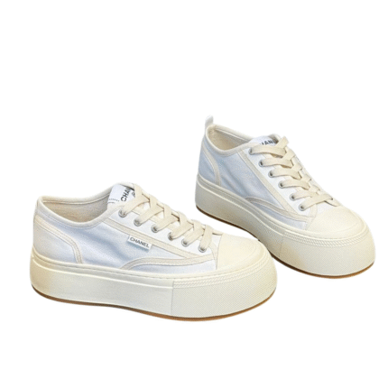 Whitee Sneaker aus weichem Stoff