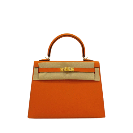 Kelly Epsom 25 Orange