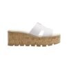 Eze 30 Sandal White/Beige 6.5 cm