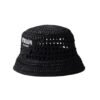 Crochet Bucket Black