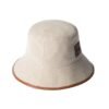 Canvas Bucket Beige/Weinbrand - Image 2