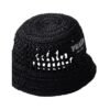 Crochet Bucket Black - Image 2