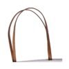 Raffia Tote LightBrown/White 41 cm - Image 4