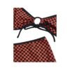 Lycra Bikini Red/Black - Image 5