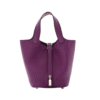 Picotin Lock Togo Violet 18 cm