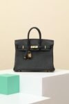 Birkin 25 Togo/Black Gold - Image 2