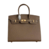 Birkin 25 Etoupe/Epsom Gold