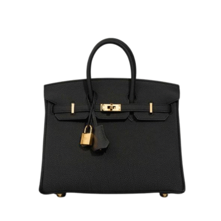 Birkin 25 Togo/Black Gold