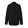 Hemd aus Baumwolle Black