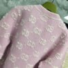 Cardigan LightLight Pink und White - Image 5