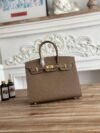 Birkin 25 Etoupe/Epsom Gold - Image 7