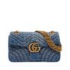 GG Marmont Blue 26 cm