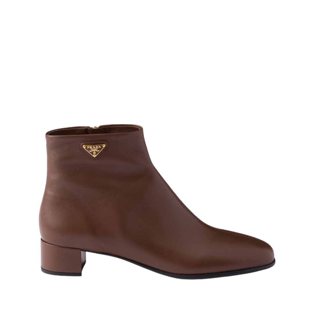 1 Nappa leather Brown 35 mm - Image 1