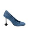 Strap Pump Blue 9 cm