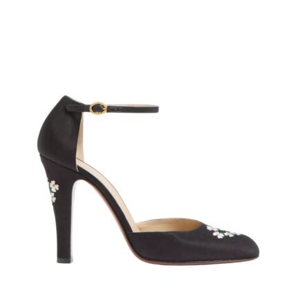 Fabric Pumps Black 4.1 cm