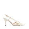 Bowow Slingback White 3.3 cm