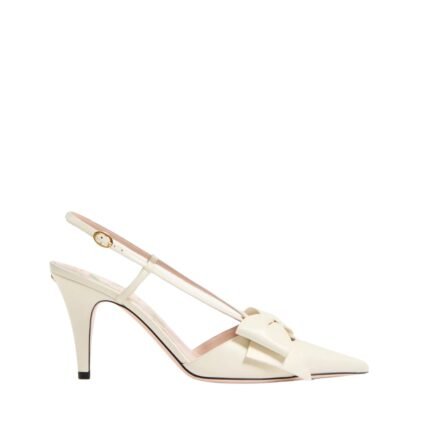 Bowow Slingback White 3.3 cm