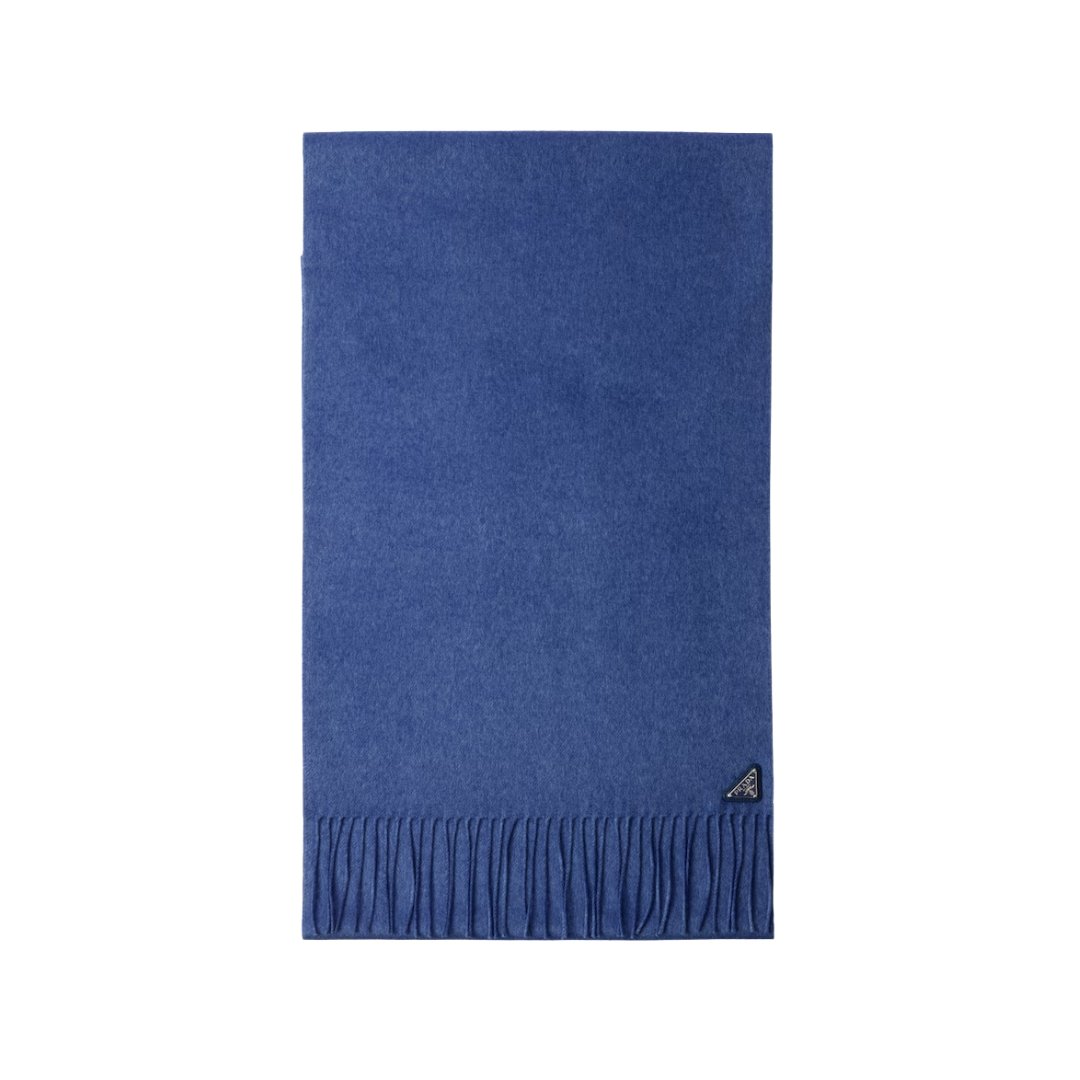 1 Silk Scarf Blue - Image 1
