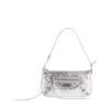 Shoulder Bag Silver 25 cm