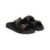 Calfskin Sliders Black - Image 2