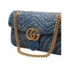 GG Marmont Blue 26 cm - Image 3