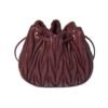 Quilted Nappa Bordeaux 14 cm - Image 3