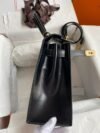 Kelly Black Box Leather 35 - Image 3