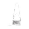 Shoulder Bag Silver 25 cm - Image 4
