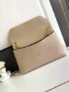 Doux mittelgroße Ledertasche Beige 16cm - Image 3