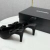 Slingbacks Seidensatin Black - Image 6