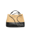 Small Tote Beige/Black 36 cm
