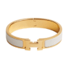 Clic H White/Gold