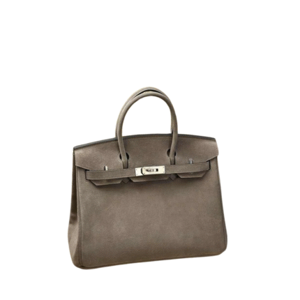 SUEDE BIRKIN 30 Etoupe