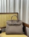 SUEDE BIRKIN 30 Etoupe - Image 8